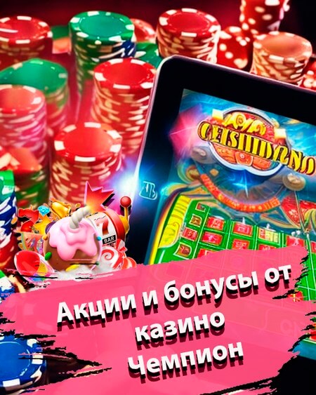 Акции и бонусы от Чемпион